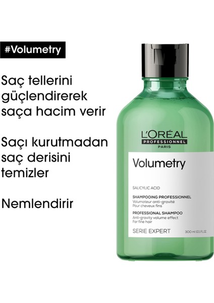 L'oreal Professionnel Serie Expert Volumetry İnce Telli Saçlar için Hacim Veren Şampuan 300 ml