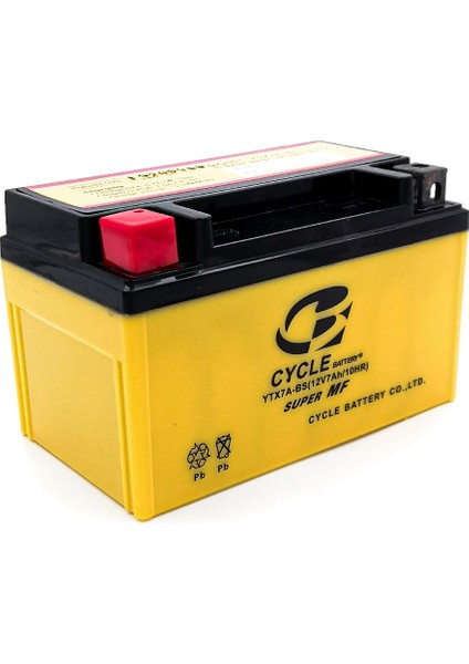 Yamaha Cygnus L Akü Cycle YTX7A-BS