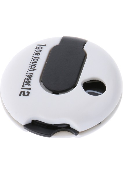 Prettyia Mini Golf Skoru Sayacı Puanlama Puanlama Sayma Aracı Klip A5, Beyaz