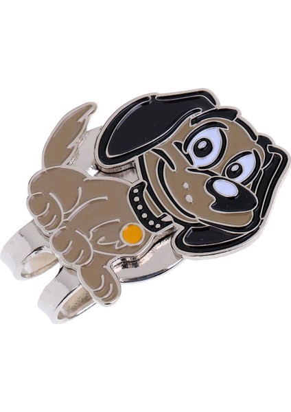 Prettyia Mini Alaşım Golf Topu Marker Ile Manyetik Golf Şapka Klip Hediye Köpek indirimleri