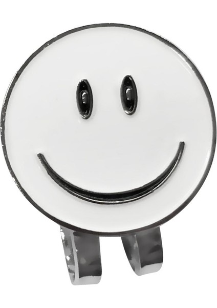 Mini Manyetik Şapka Klip Yüz Golf Topu Marker Golfçü Hediye Beyaz indirimleri