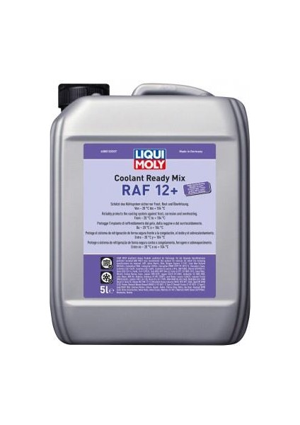 Liqui Moly Soğutucu Hazır Karışım Raf 12 5 Lt