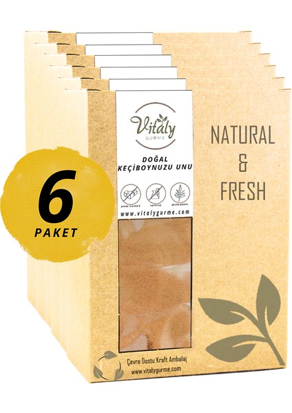 Un Keçiboynuzu Unu Bebek Ek Gıda 6'lı Paket 6X250G