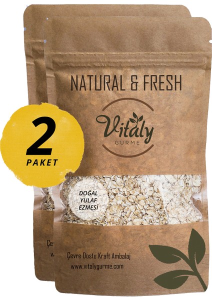 Yulaf Ezmesi Bebek Ek Gıda 2'li Paket 2X100G