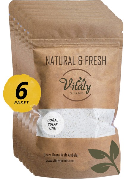 Yulaf Unu Bebek Ek Gıda 6'lı Paket 6X200G