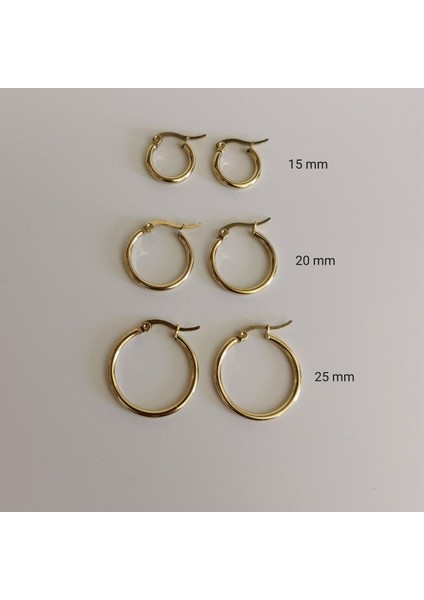 Gold Cerrahi Çelik Küçük Halka Küpe fiyatları