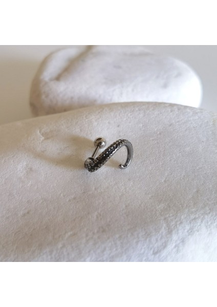 Cerrahi Çelik Ahtapot Kolu Piercing 6 mm