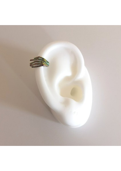 Cerrahi Çelik Rainbow Iskelet El Piercing 6 mm