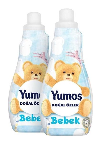 Doğal Özler Bebek Konsantre Yumuşatıcı 1200 ml x 2 Adet