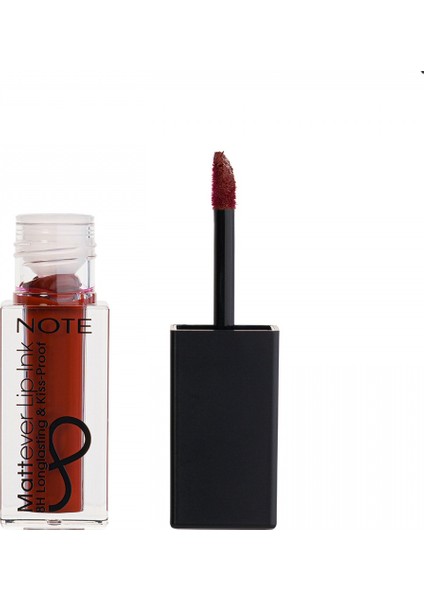 Mattever Lip-Ink Mat ve Kalıcı Likit Ruj 15 Urban Red - Bordo