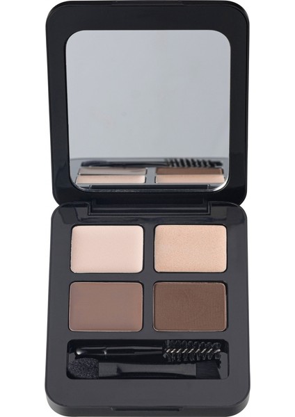 Total Look Brow Kit Kaş Şekillendirme Kiti 03 Brunettes