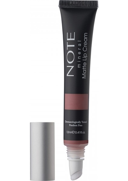 Mineral Matte Lip Cream Yarı Mat Bitişli Likit Ruj 02 Nude Love - Nude