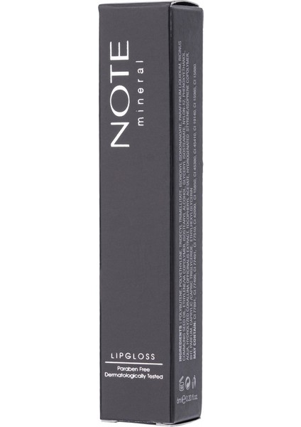 Mineral Lipgloss Yarı Mat Bitişli 03 Nude Rose