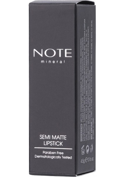 Mineral Ruj Yarı Mat Bitişli 06 Berry Brown