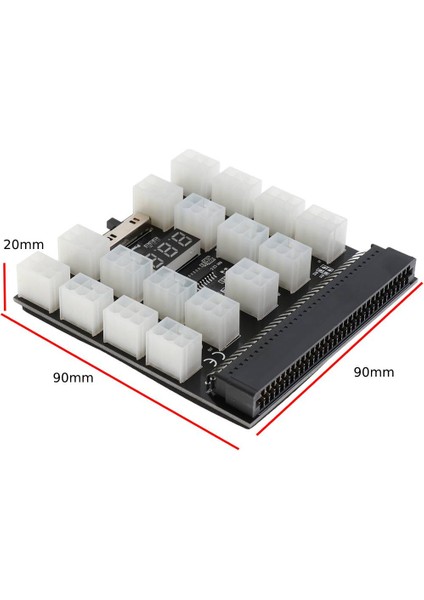 Breakout Tahtası W / Hp Psu Sunucu Güç Kaynağı Için Düğme Gpu Madenciliği (Yurt Dışından) fiyatları