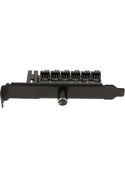 4-Pin Güç Pcı Pwm 6-Kanal Bilgisayar Pc Soğutma Fanı Hız Kontrol Cihazı Hub (Yurt Dışından)