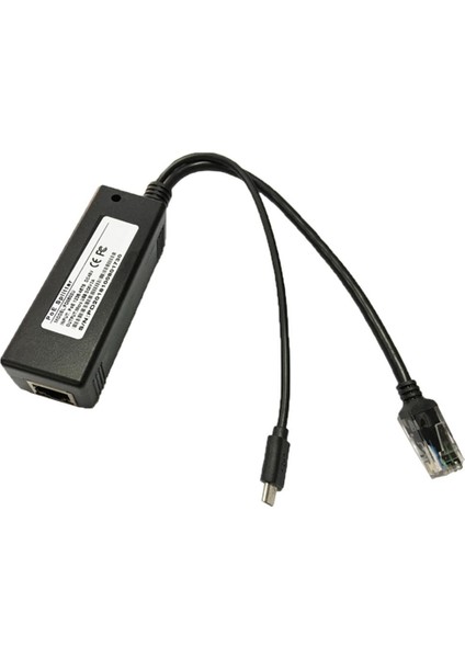 Mikro USB Aktif Poe Splitter 802.3AF Ethernet 48 V Üzerine Güç - 5V (Yurt Dışından)