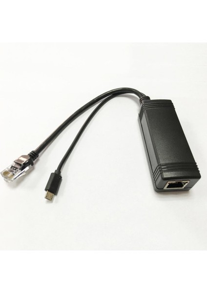 Mikro USB Aktif Poe Splitter 802.3AF Ethernet 48 V Üzerine Güç - 5V (Yurt Dışından)
