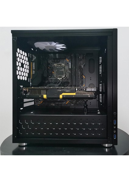 2x Vc-20 Mini Grafik Kartı Gpu Brace Desteği Itx Platformu Matx Için Manyetik (Yurt Dışından)