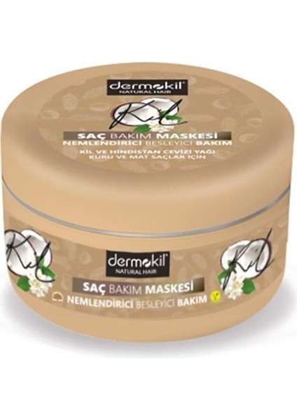 Vegan Kil ve Hindistan Cevizi Doğal Saç Maskesi 300 ml