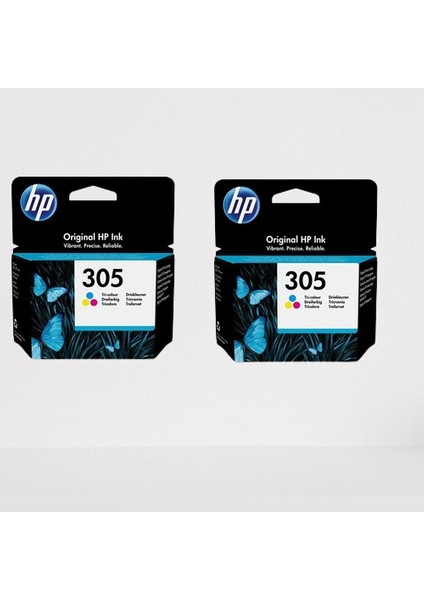 305 Color Renkli Kartuş 2 Li Renkli Set