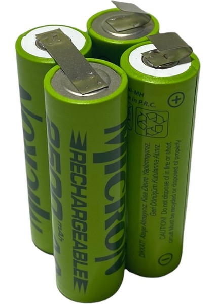 4.8 V Şarjlı Matkap Pili (Bataryası) 2500 Mah Ni-Cd Aa Pil fiyatları