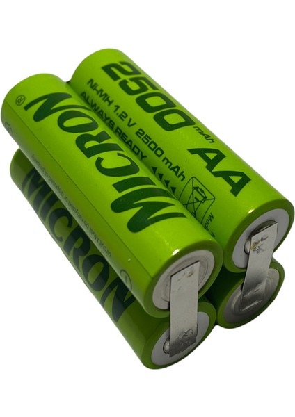 4.8 V Şarjlı Matkap Pili (Bataryası) 2500 Mah Ni-Cd Aa Pil modelleri