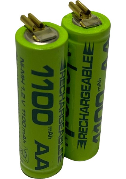 Moser 1854 Tıraş Makinesi Için 2.4V 1100MAH Aa Pilli Şarjlı Pil
