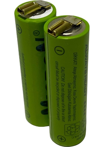 Moser 1854 Tıraş Makinesi Için 2.4V 1100MAH Aa Pilli Şarjlı Pil fiyatları