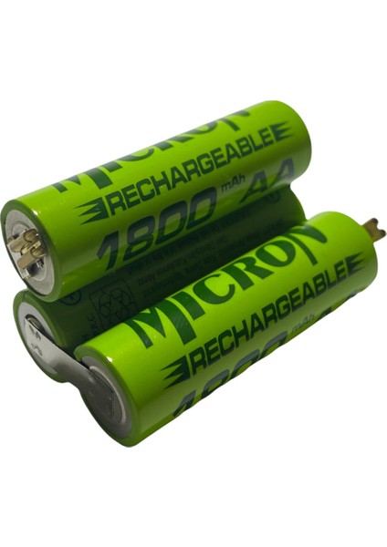 Wahl Moser Ermila 1871 Traş Makinesi Için 3.6V 1800MAH Aa Pilli Şarjlı Pil