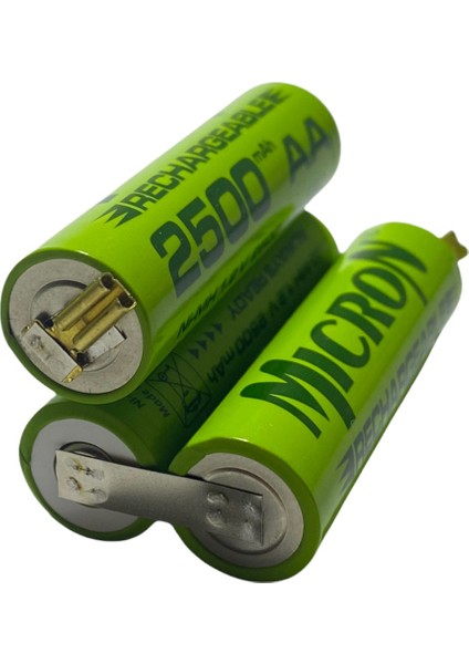 Wahl Moser Ermila 1871 Traş Makinesi Için 3.6V 2500MAH Aa Pilli Şarjlı Pil