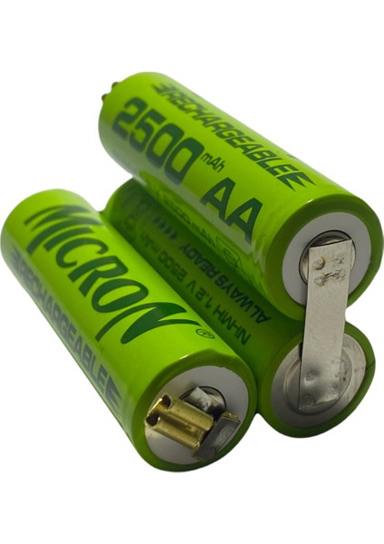 Wahl Moser Ermila 1871 Traş Makinesi Için 3.6V 2500MAH Aa Pilli Şarjlı Pil modelleri