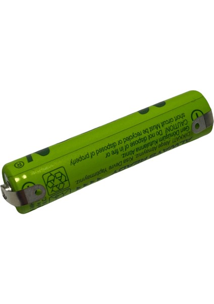 1.2 V Tıraş Makinesi Pili Bataryası 600 Mah Aaa Ince Pilden Puntalı