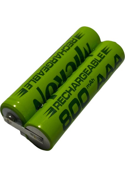2.4 V Tıraş Makinesi Pili Bataryası 800 Mah Aaa Ince Pilden, Puntalı fiyatları