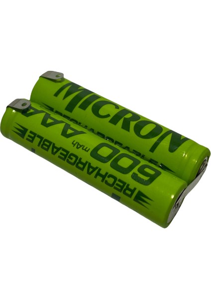 2.4V Tıraş Makinesi Pili Bataryası 600 Mah Aaa Ince Pilden Puntalı fırsatları