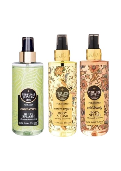 Body Splash Seti 3' Lü Paket Model 129