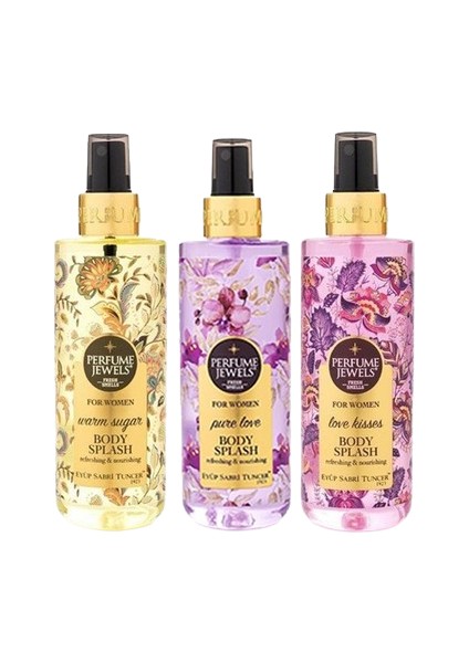 Body Splash Seti 3' Lü Paket Model 133