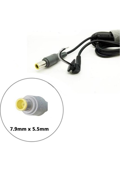 7.9 mm 5.5 mm Lenovo Notebook Adaptör Tamir Kablosu