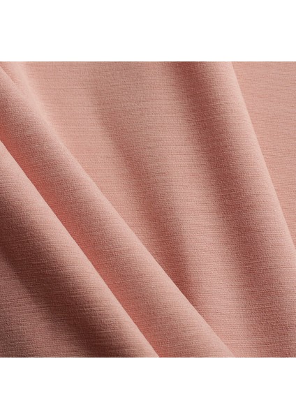 Soft Pembe Dokuma Kadife Şönil Döşemelik Düz Renk Kumaş
