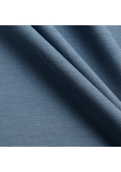 Kot Mavi Dokuma Kadife Şönil Döşemelik Kumaş