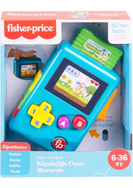 Fisher Price Eğlen ve Öğren Köpekçiğin Oyun Macerası