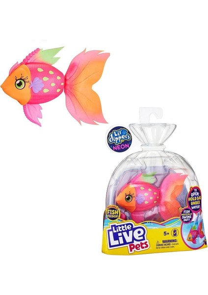 Little Live Pets Yüzen Balıklar Neon Turuncu