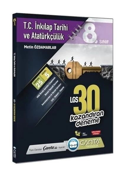 Çanta 8. Sınıf İnkilap Tarihi ve Atatürkçülük 30 lu Deneme