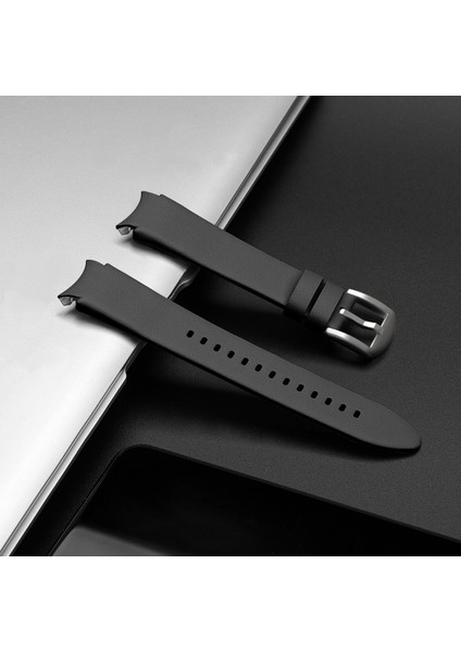 Samsung Galaxy Watch4 40Mm / 44Mm Için Deri Kordonlu Saat Siyah (Yurt Dışından) fırsatları