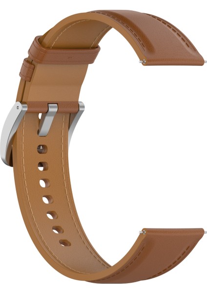 Samsung Galaxy Watch 46Mm Için Buzağı Dokusu Kayış Ligeh Kahverengi (Yurt Dışından) fiyatları