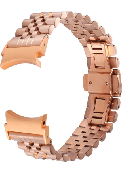 Samsung Galaxy Watch4 Için Paslanmaz Çelik Kayış 40Mm/44Mm Altın Gül (Yurt Dışından) indirimleri