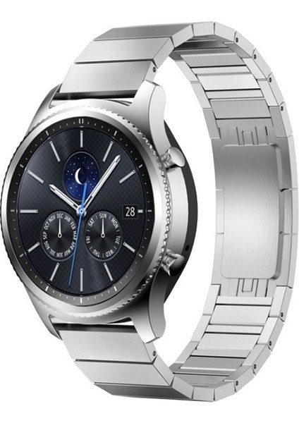 Huawei Watch 3, 3Pro, Gt2 Tek Boncuklu Çelik Kordonlu Saat Için Gümüş Rengi (Yurt Dışından) modelleri