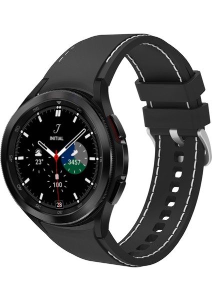 Samsung Galaxy Watch4 / Watch4 Classic Için Silikon Kayış Siyah Beyaz (Yurt Dışından) fırsatları