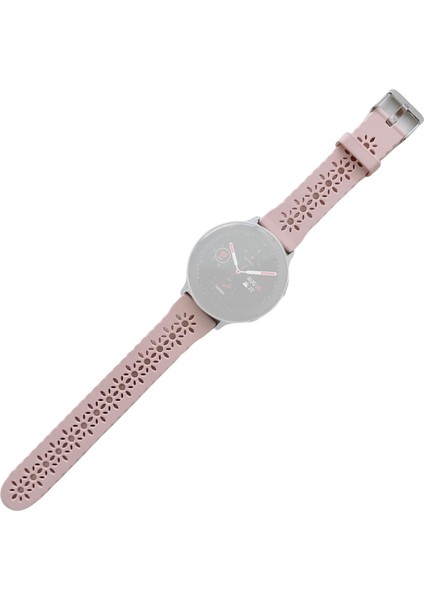 Samsung Galaxy Watch4 44Mm Için Silikon Kayış Pembe (Yurt Dışından)