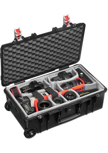 MB PL-RL-TL55 Pro Light Reloader Tough-55 Low Lid Carry-On Camera Rollerbag